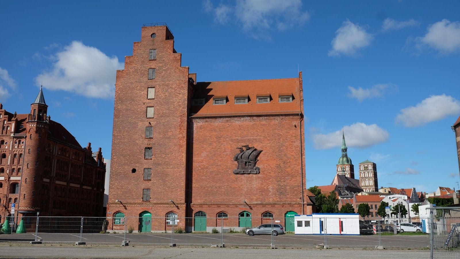 Lotsenhaus, Hafeninsel, Altstadt, Stralsund, Vorpommern-Rügen, Mecklenburg-Vorpommern, Germany