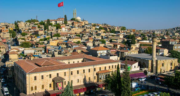 Photo of Gaziantep City aerial view, Turkey.