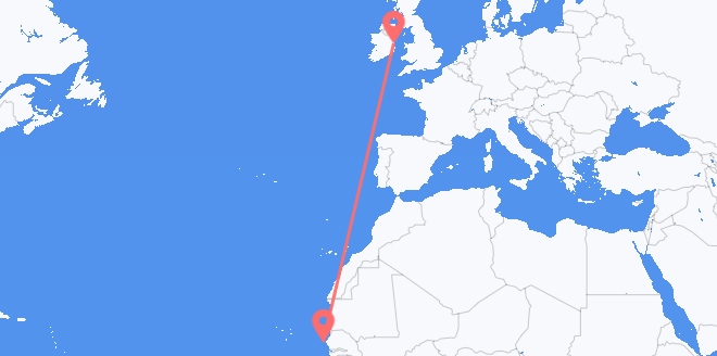 le Sénégal pour l’Irlande