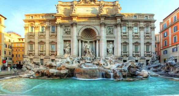 photo of Rome, Fountain di Trevi, Italy .