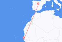 Banjul to Madrid