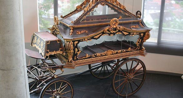 photo of view Leichenkutsche, Kassel, Germany.