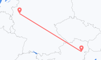 Train tickets from Gemeinde Ternitz to Wuppertal