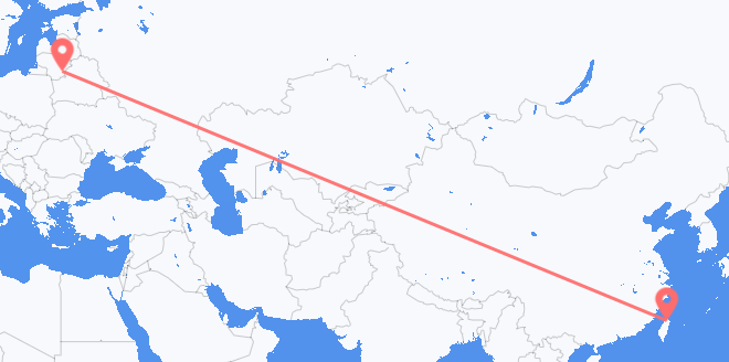 台湾 目的地 立陶宛