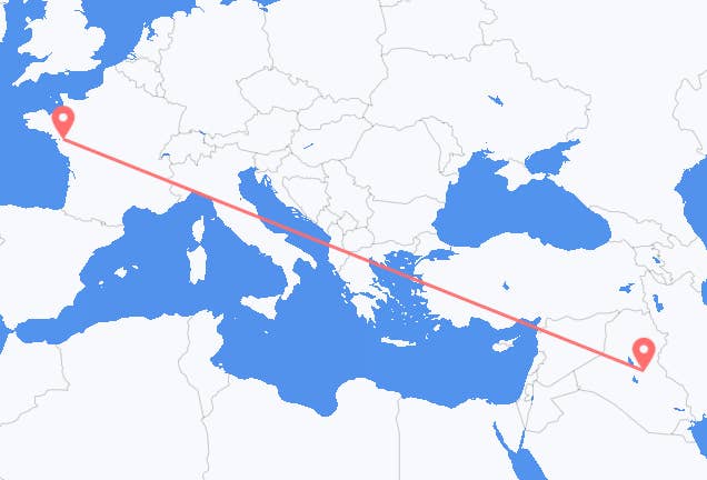 Baghdad to Nantes