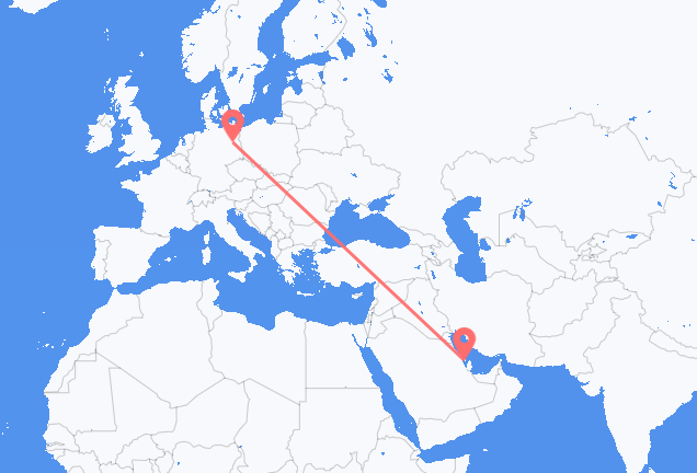 Bahrain Island to Berlin