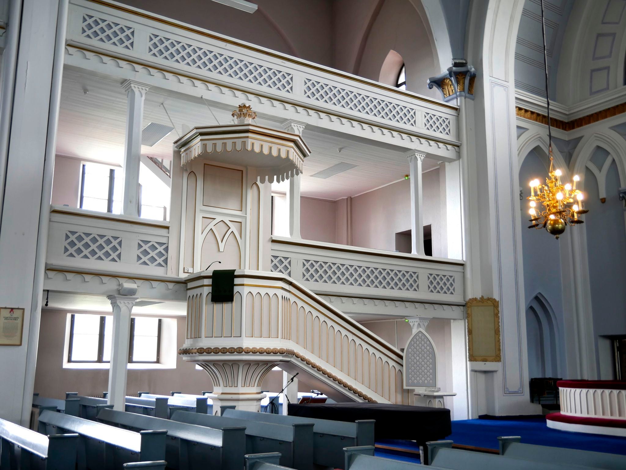 Ylistaro church pulpit