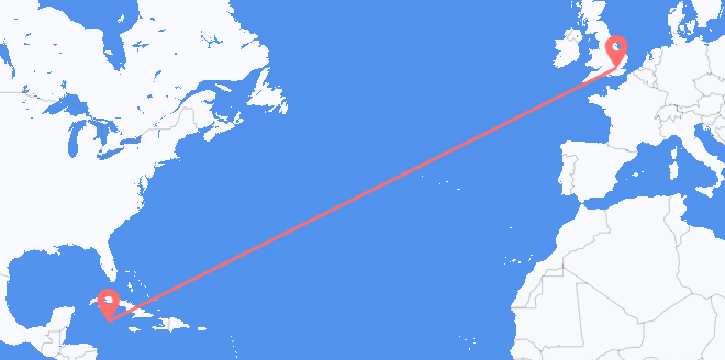 Cayman Islands to the United Kingdom