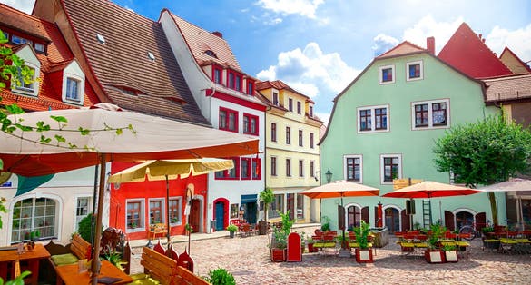 Street of Meissen, Germany