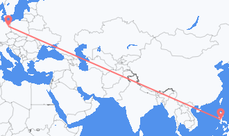 Germany to the Philippines