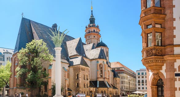 Nikolaikirch St Nicholas Church in Leipzig, Germany