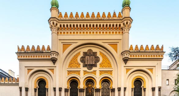 Photo of Spanish Synagogue in Josefov, Prague, Czech Republic.