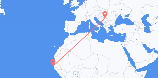 le Sénégal pour la Serbie