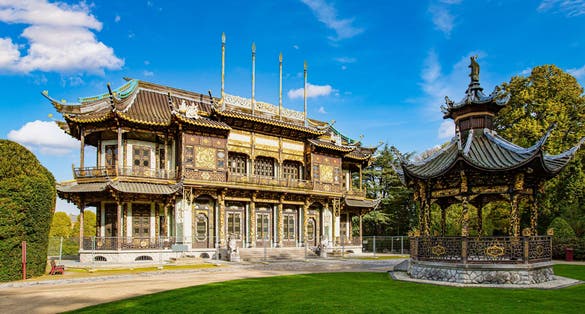Museums of the Far East in Brussels, the capital of Belgium