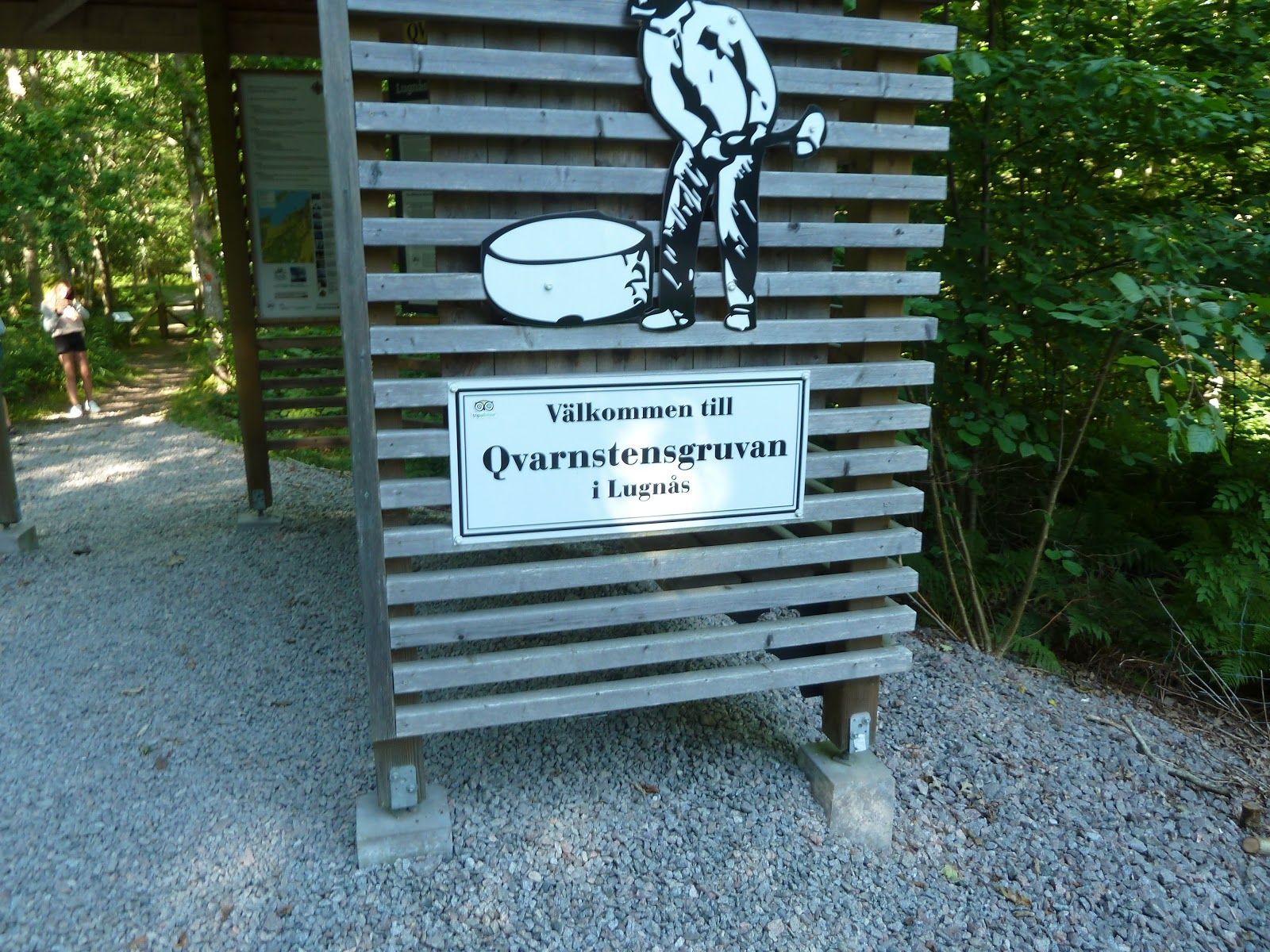 Qvarnstensgruvan i Lugnås, Mariestads kommun, Västra Götaland County, Sweden