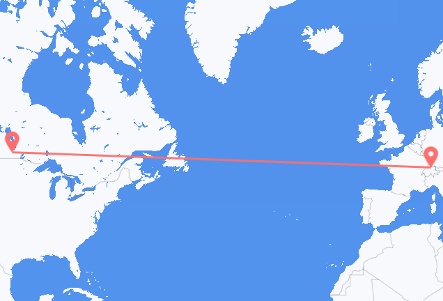 Winnipeg à Zurich