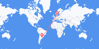 Argentina a Dinamarca