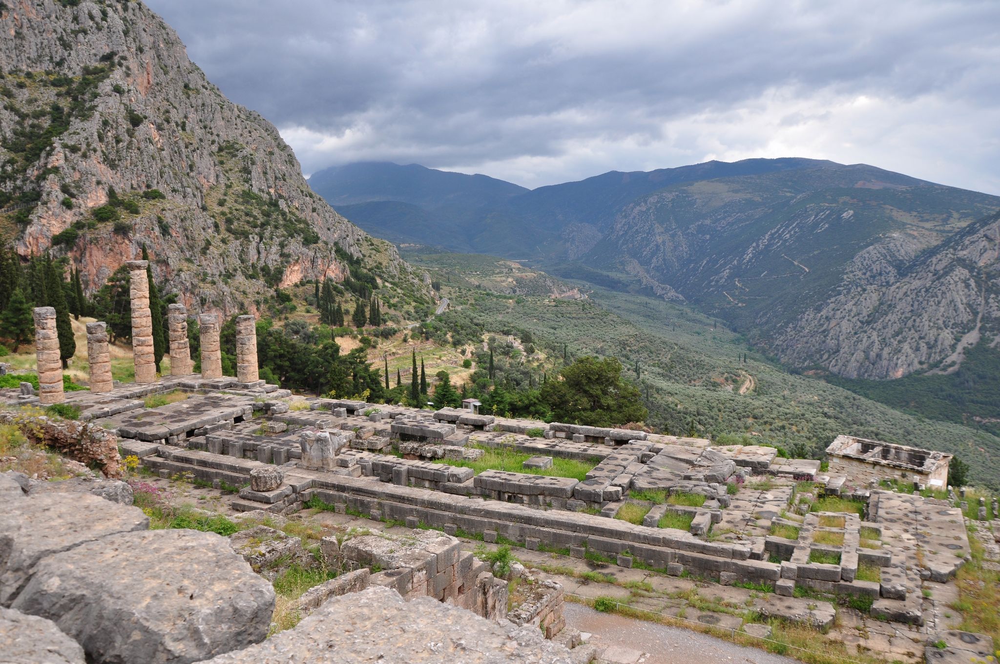 Temple of Apollo In Delphi