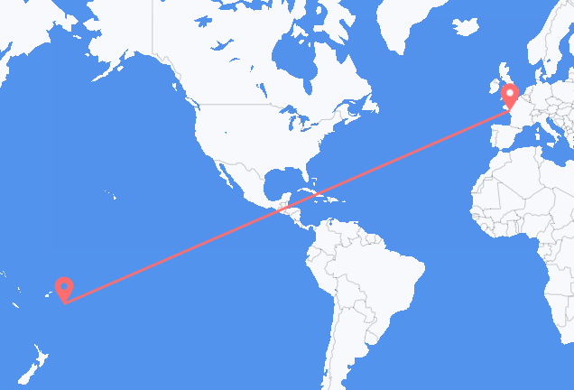 frá Nukuʻalofa til Nantes