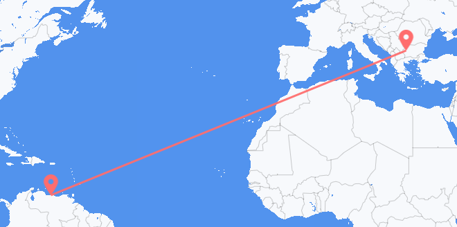 Venezuela a Bulgaria