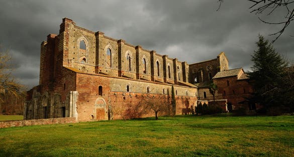 San Galgano Abbey.