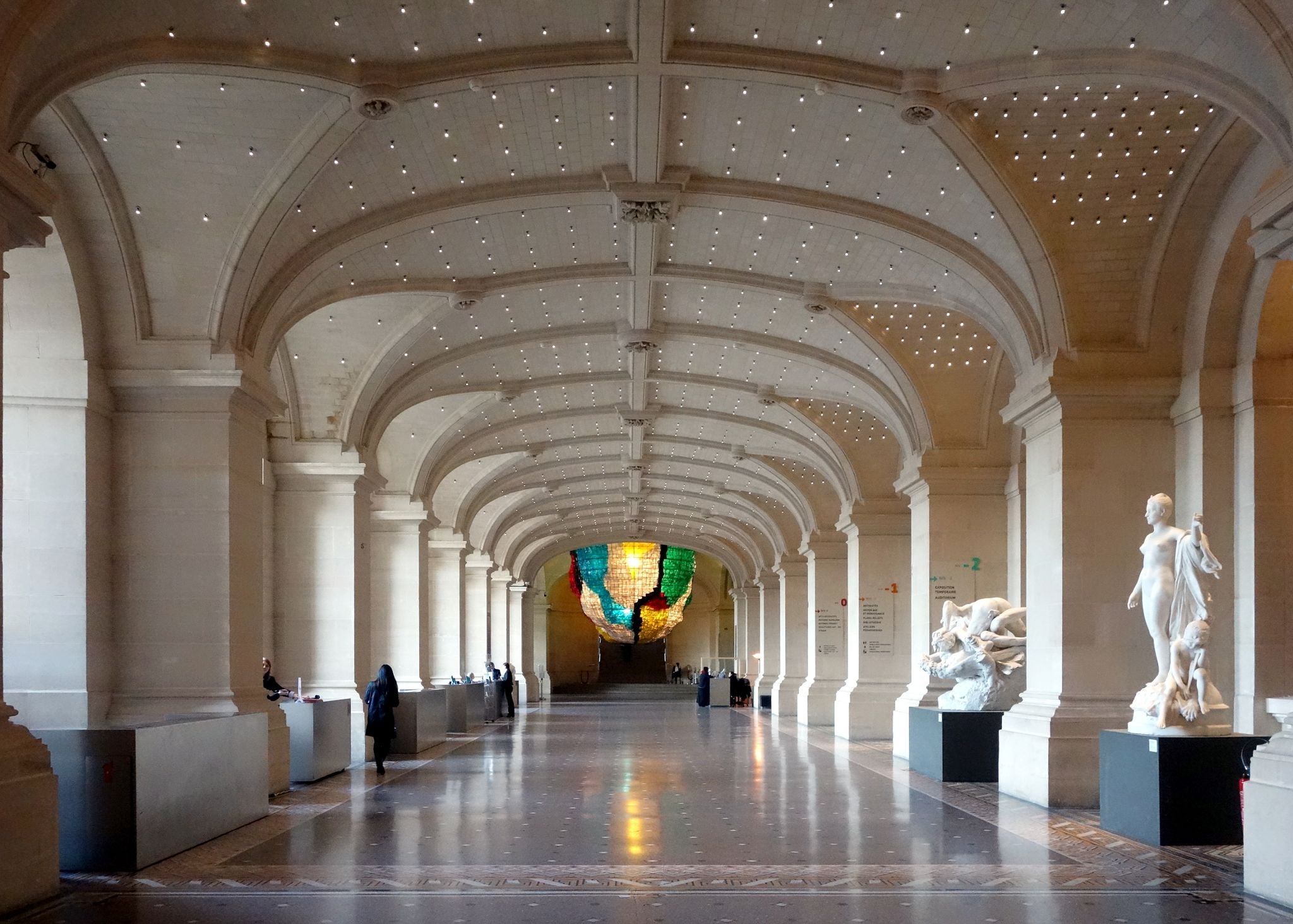 Museum of the Fine Arts in Lille, France. Old palace.