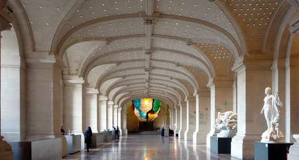 Museum of the Fine Arts in Lille, France. Old palace.