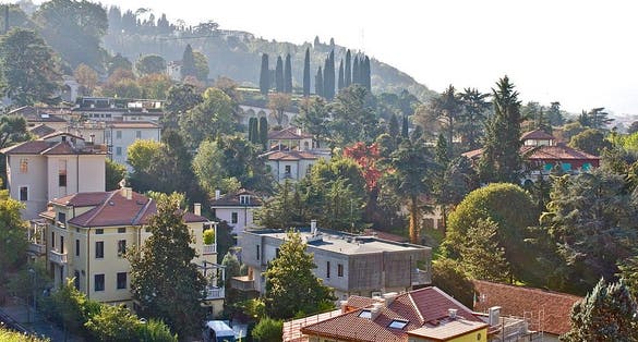 photo of view Monte Berico, Vicenza, Italy.