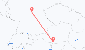 Train tickets from Villach to Schweinfurt