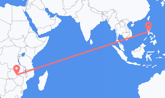 Lusaka to Manila