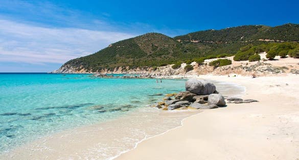 Spiaggia di Porto Sa Ruxi,Italy.