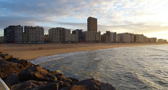 Photo of Ostend, Belgium .