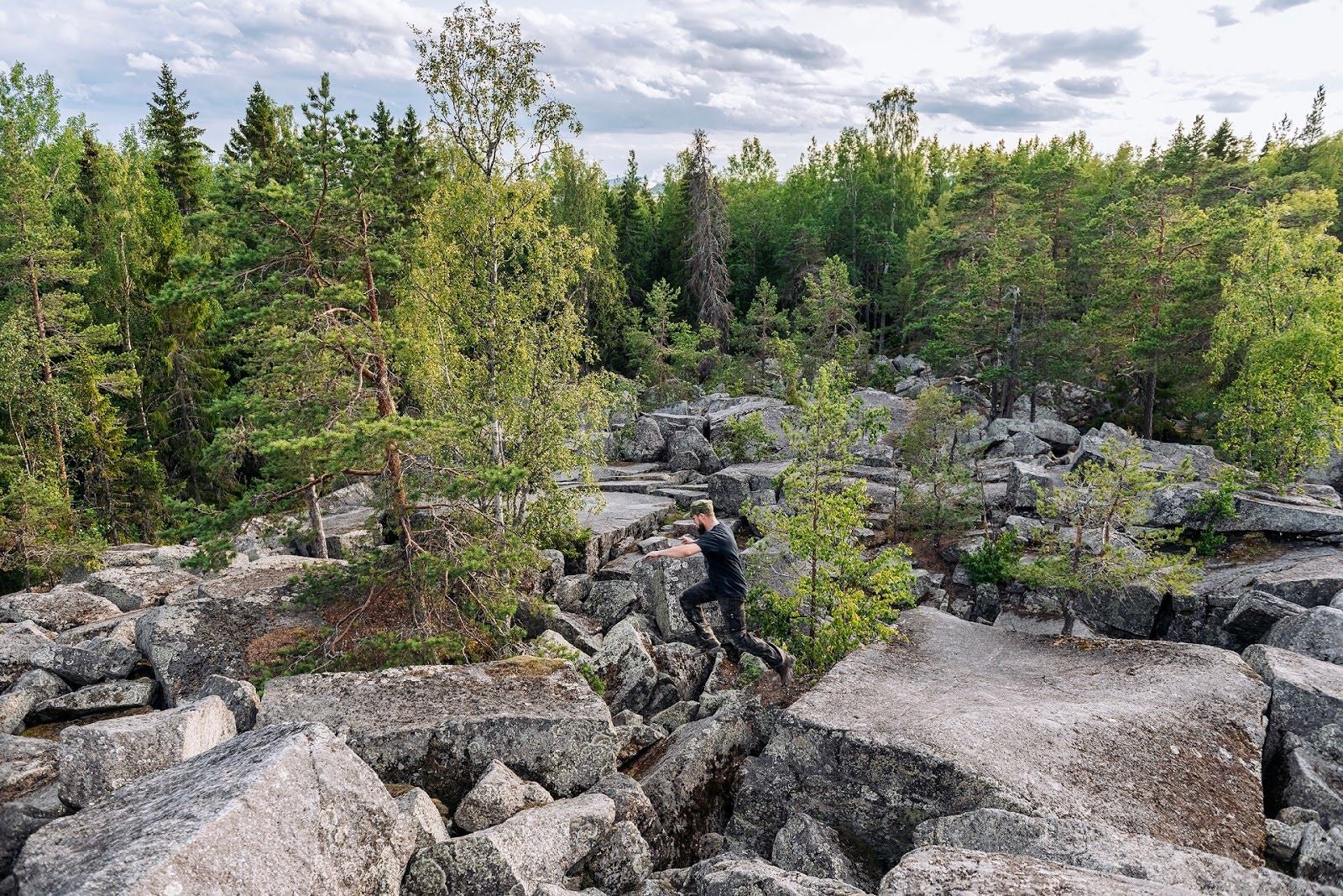 Bodagrottornas naturreservat, Hudiksvalls kommun, Gävleborg County, Sweden