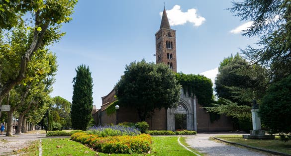 Church of San Giovanni Evangelista in Ravenna, Italy.