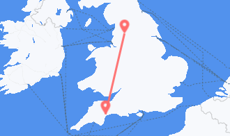 Train tickets from Lympstone to Burnley