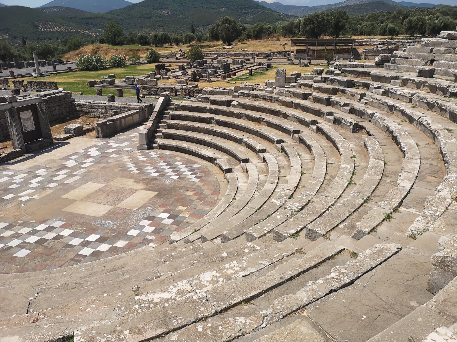 Archaeological Site of Ancient Messini, Municipality of Messini, Messenia Regional Unit, Peloponnese Region, Peloponnese, Western Greece and the Ionian, Greece