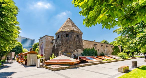 Photo of Avgunlu Madrasah in Kayseri City of Turkey.