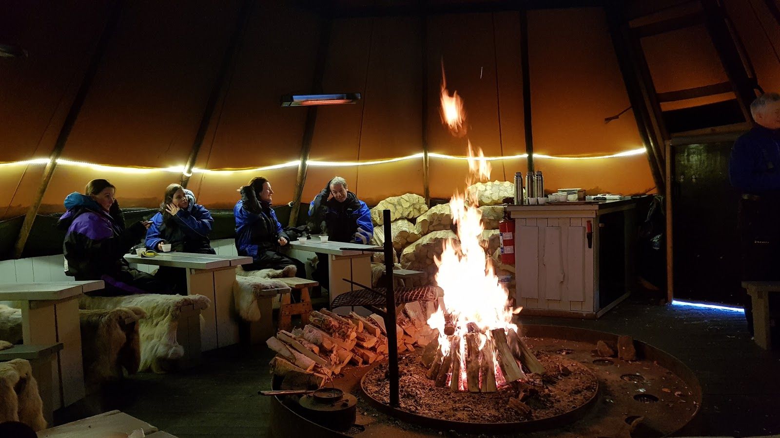 Barents-Safari (King Crab Safari by snowmobile), South Varanki, Troms og Finnmark, Norway