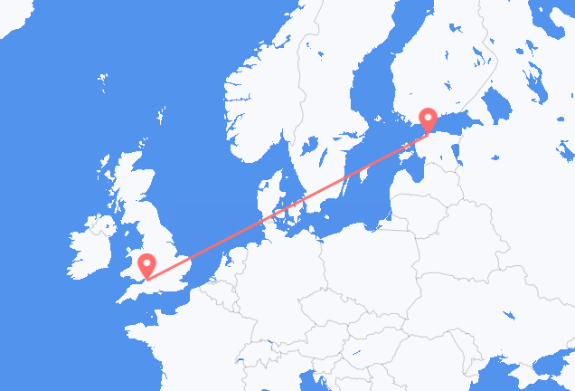Bristol to Tallinn