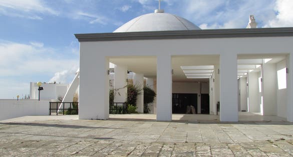 The Santuário de Nossa Senhora da Piedade (Sanctuary of our Lady of Mercy) sits on the crown of a hill west of the city of Loulé, Algarve, Portugal.