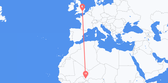 Niger to the United Kingdom