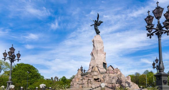 Photo of Russalka Memorial is a bronze monument sculpted by Amandus Adamson, Estonia.