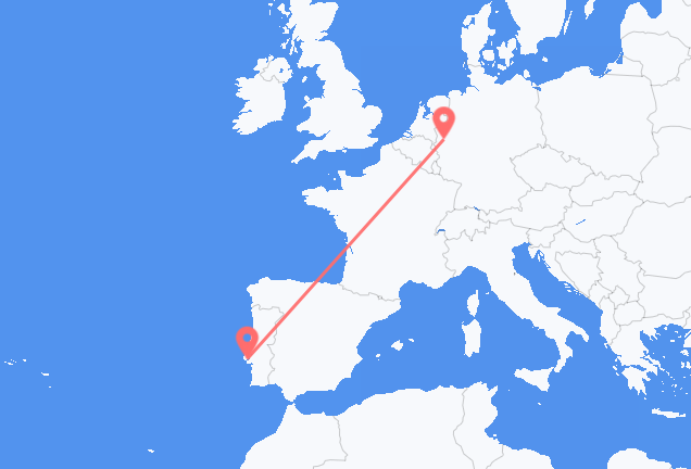 Lisbon to Düsseldorf