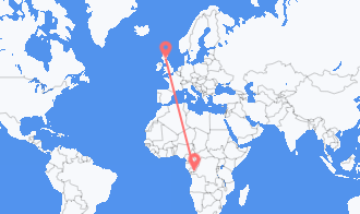 la République Démocratique du Congo vers l’Écosse