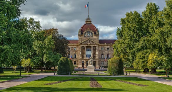 photo of Palais du Rhin in Strasbourg, France.