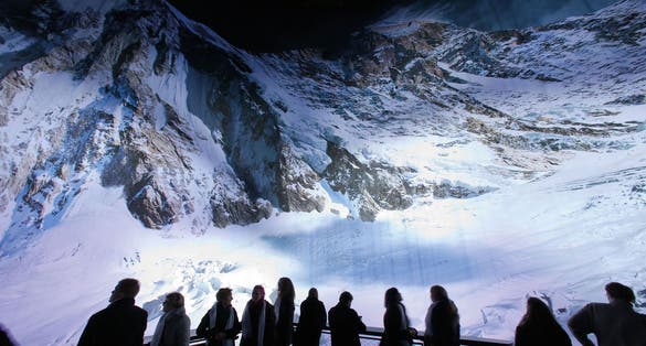 'Everest' at Leipzig Panometer