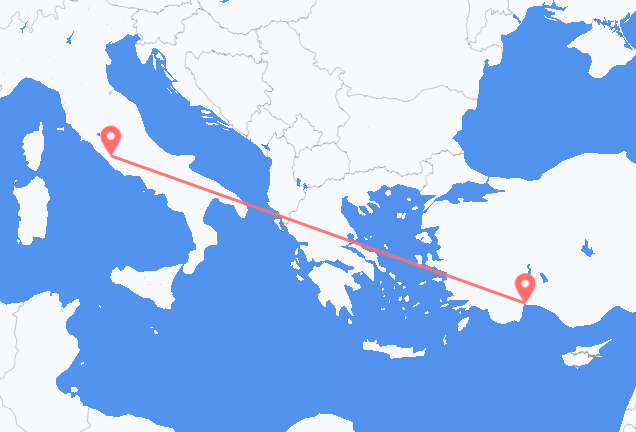 Cheap Flights from Rome to Antalya – Low Fares & Wide Selection