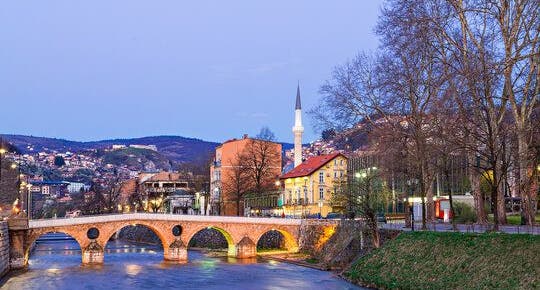 photo of view of Drvenija Bridge,bosnia-herzegovina bosnia-herzegovina.