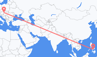 Bratislava to Cebu City