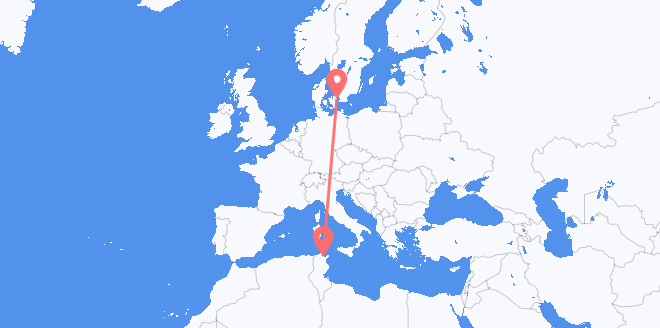 튀니지 덴마크로